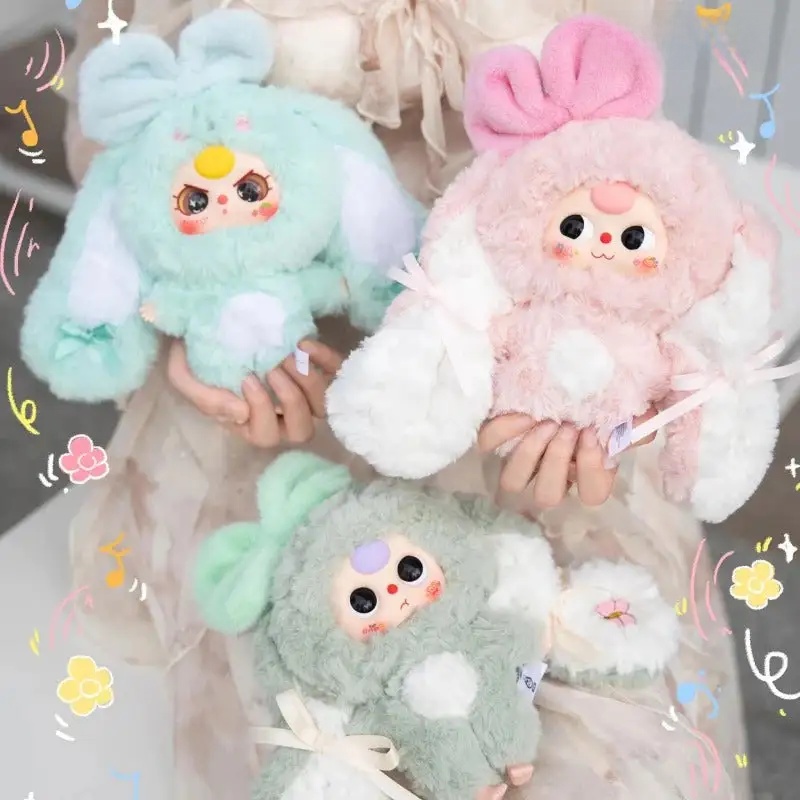 Baby Three-Bunny Return Series Plush Dolls, Blind Box - POPBOXSS