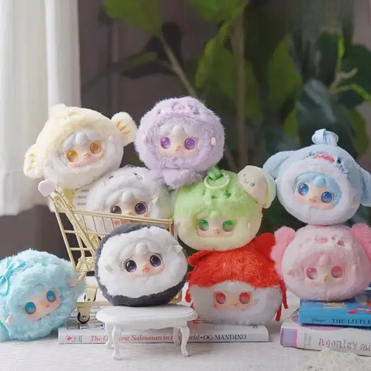 Yooki V7 Little Zoo Series-Phone Lanyard Plush Dolls, Blind Box - POPBOXSS