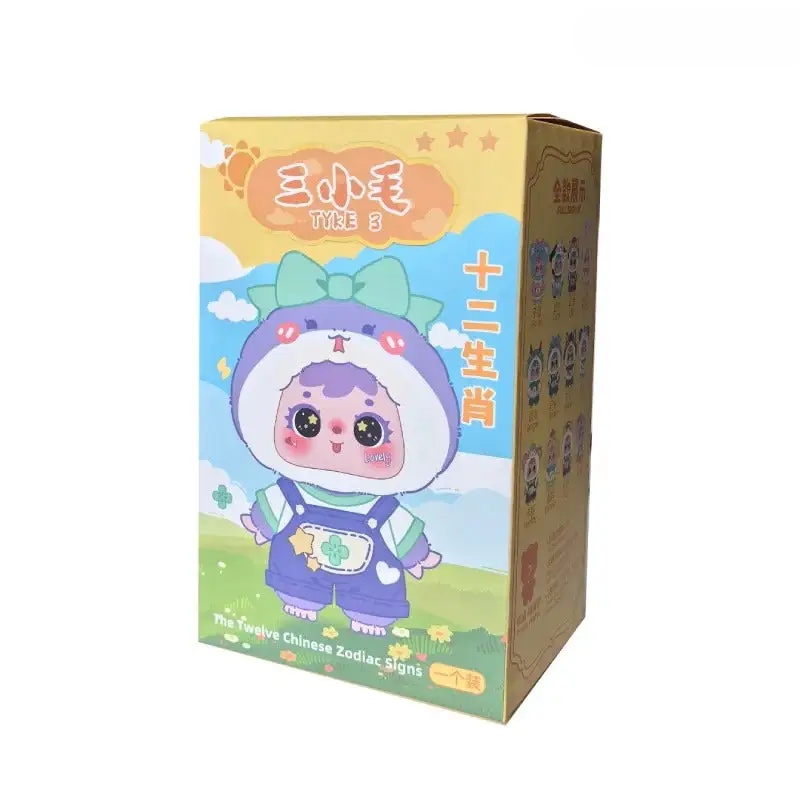 Samuel TYKE 3 Chinese Zodiac Pendant Plush Blind Box - POPBOXSS