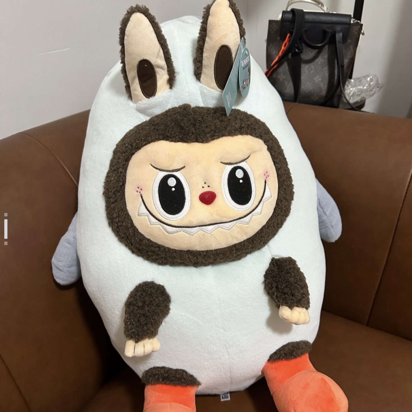 Pop Mart Beijing City Park Limited Edition labubu shark pillow accessories - POPBOXSS