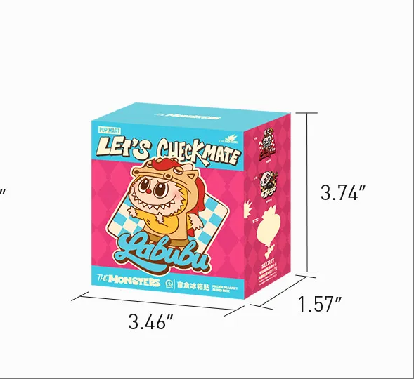 THE MONSTERS Let's Checkmate Series.Fridge Magnet Blind Box - POPBOXSS