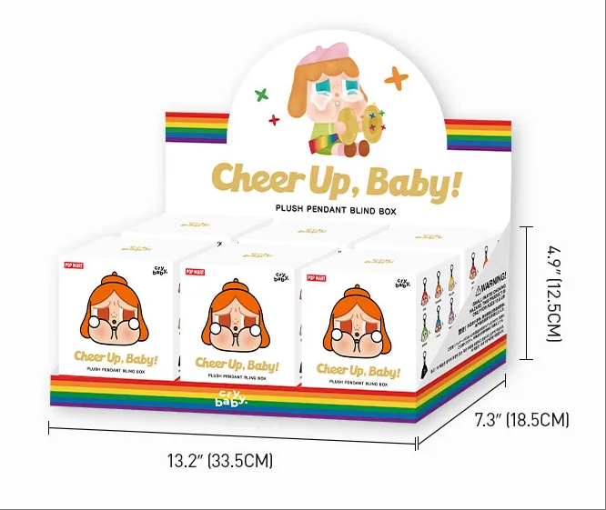 CRYBABY CHEER UP, BABY! SERIES-PlushPendant Blind Box - POPBOXSS