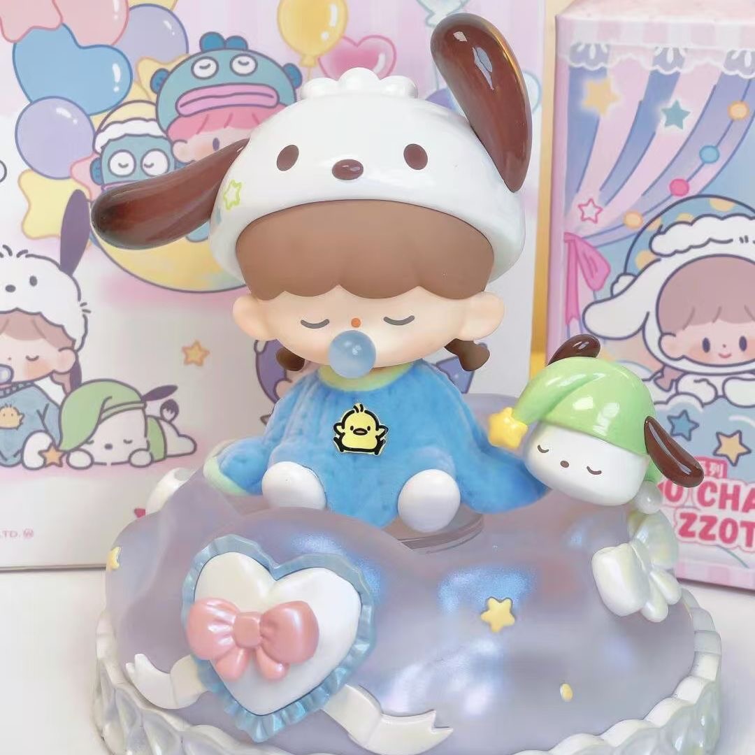 zZoton x Sanrio Preparation Before Bedtime Series Figures, Blind Box - POPBOXSS