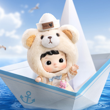 HACIPUPU Captain Bear Action Figure - POPBOXSS