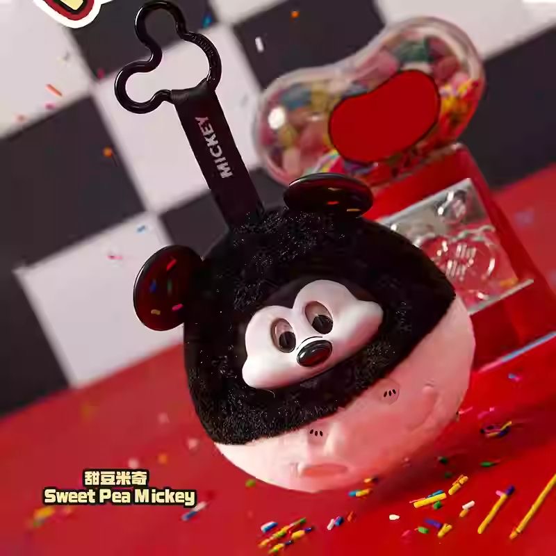 DSN-Mickey Fun Crash Series Vinly Plush Pendant Dolls, Blind Box - POPBOXSS