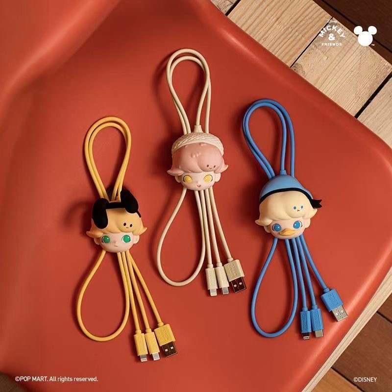 POP MART DIMOO WORLD × DSN Series-2 in 1 Cable, Blind Box - POPBOXSS