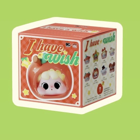 QOQO MINI FACE I Have A Wish Series Figures, Blind Box - POPBOXSS