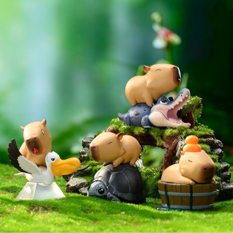 Animal Heavenly Body Capybara Series Figures, Blind Box - POPBOXSS