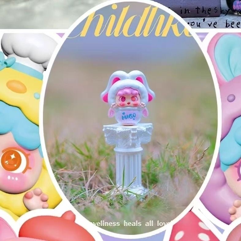 MIGO Mischievous Cute Mini Series Figures, Blind Box - POPBOXSS
