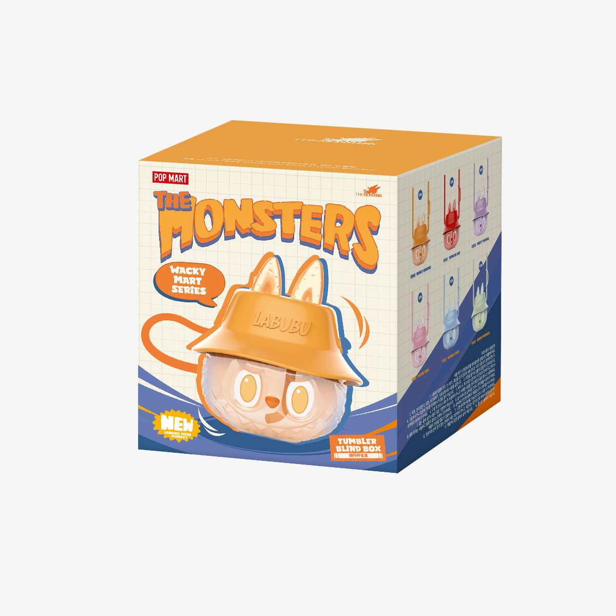 THE MONSTERS LABUBU Wacky Mart Series-Tumbler Blind Box - POPBOXSS