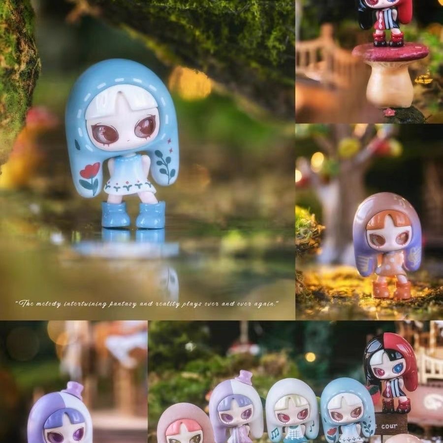 INN'S V2 Symphony of Illusion and Reality Mini Beans Series PVC Figures, Blind Bag - POPBOXSS