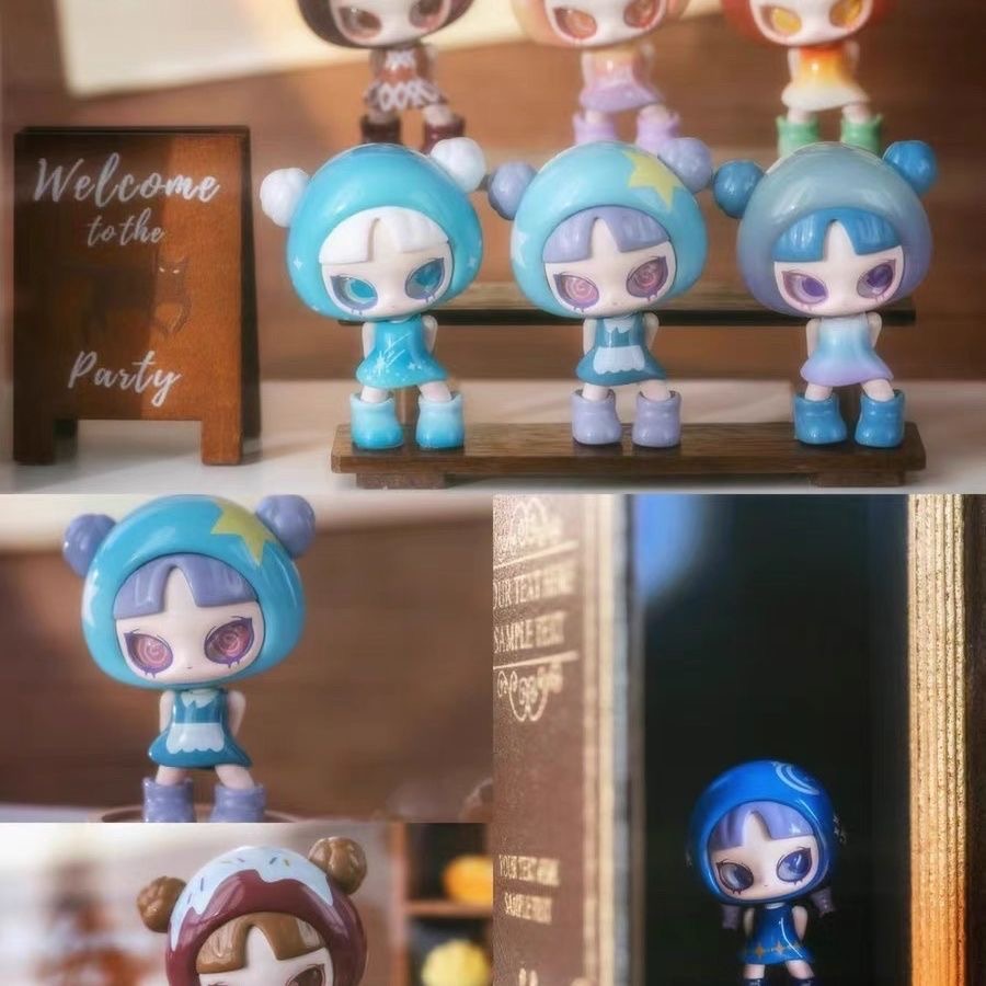 INN'S V2 Symphony of Illusion and Reality Mini Beans Series PVC Figures, Blind Bag - POPBOXSS