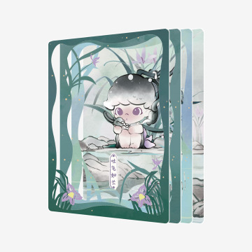 DIMOO Stories in the Cup Series Figures Art Collection Cards - POPBOXSS