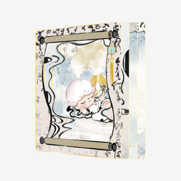 DIMOO Stories in the Cup Series Figures Art Collection Cards - POPBOXSS