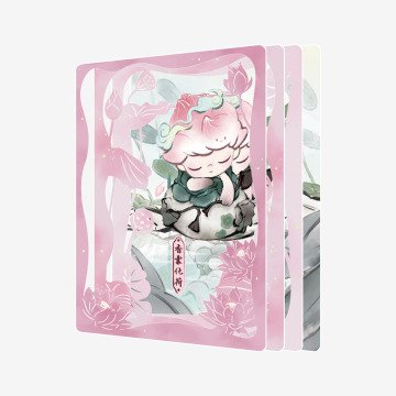 DIMOO Stories in the Cup Series Figures Art Collection Cards - POPBOXSS