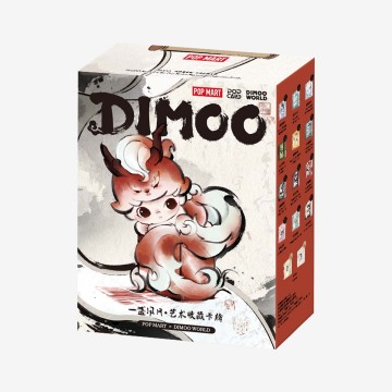 DIMOO Stories in the Cup Series Figures Art Collection Cards - POPBOXSS