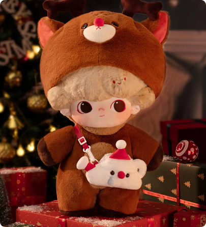 DIMOO Letters from Snowman Series -15.7 inches Cotton Doll - POPBOXSS