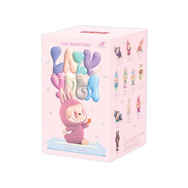 THE MONSTERS [Labubu] Lazy Yoga Series Figures - POPBOXSS