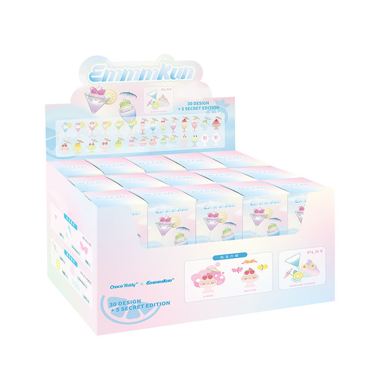 【Sale】Emmmkun Cool Summer Series PVC Figures, Blind Box - POPBOXSS