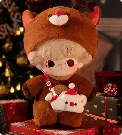 DIMOO Letters from Snowman Series -15.7 inches Cotton Doll - POPBOXSS