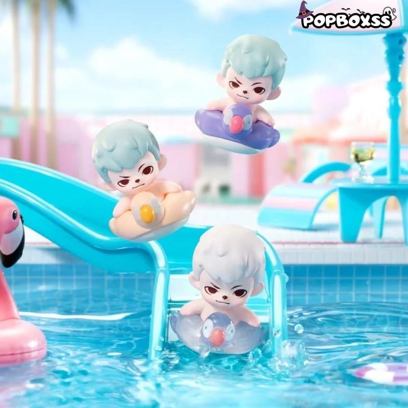 TNTSPACE Pool Party Series Mini Beans Figures, Blind Bag - POPBOXSS