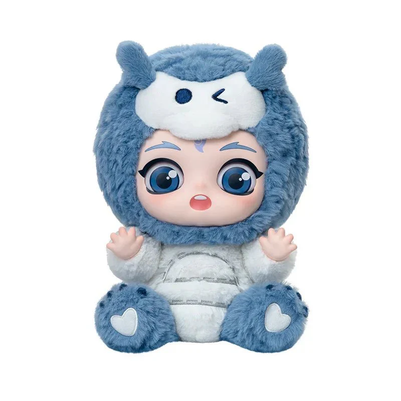 Pop Mart Nezha: The Devil Boy Conquers the Dragon King Hugging Series Vinyl & Plush White Dragon Ao Bing - POPBOXSS