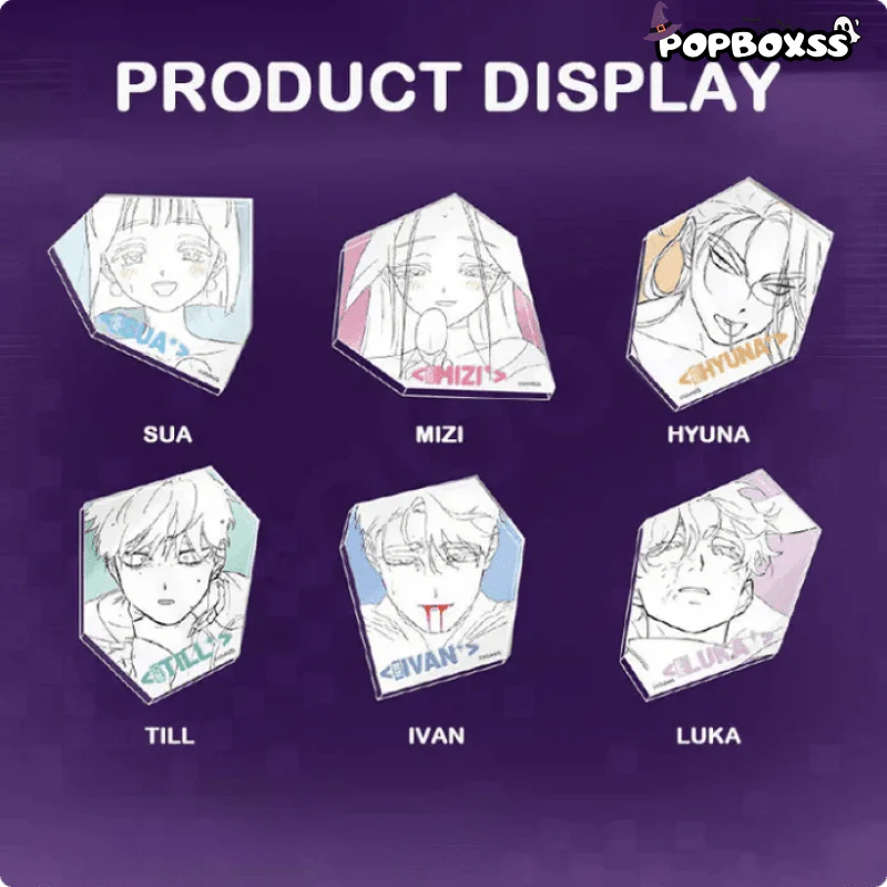 Alien Stage DLC Tragedy On the Stage Series Acrylic Fridge Magnets Blind Box - POPBOXSS