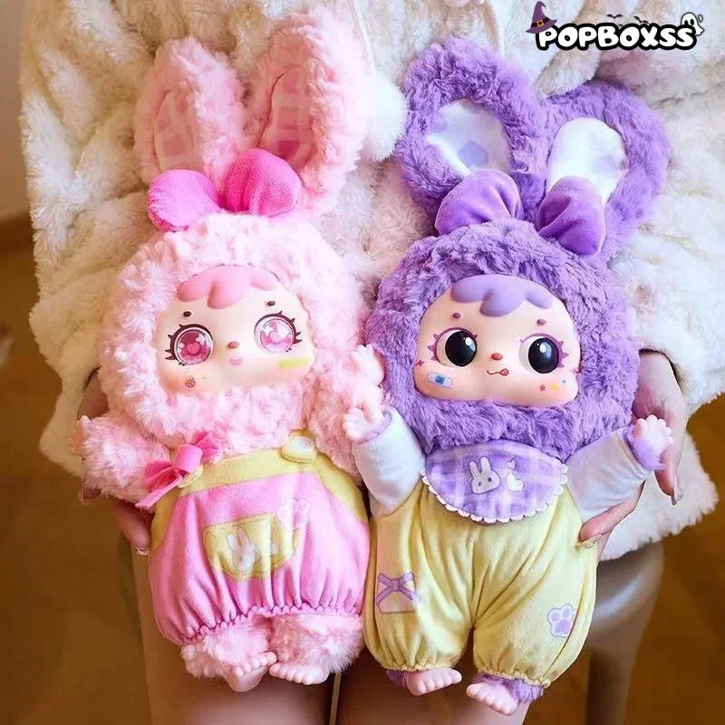 Samuel-V2 400% Little Bear And Little Rabbit's Happy Picnic Series Plush Dolls, Blind Box - POPBOXSS