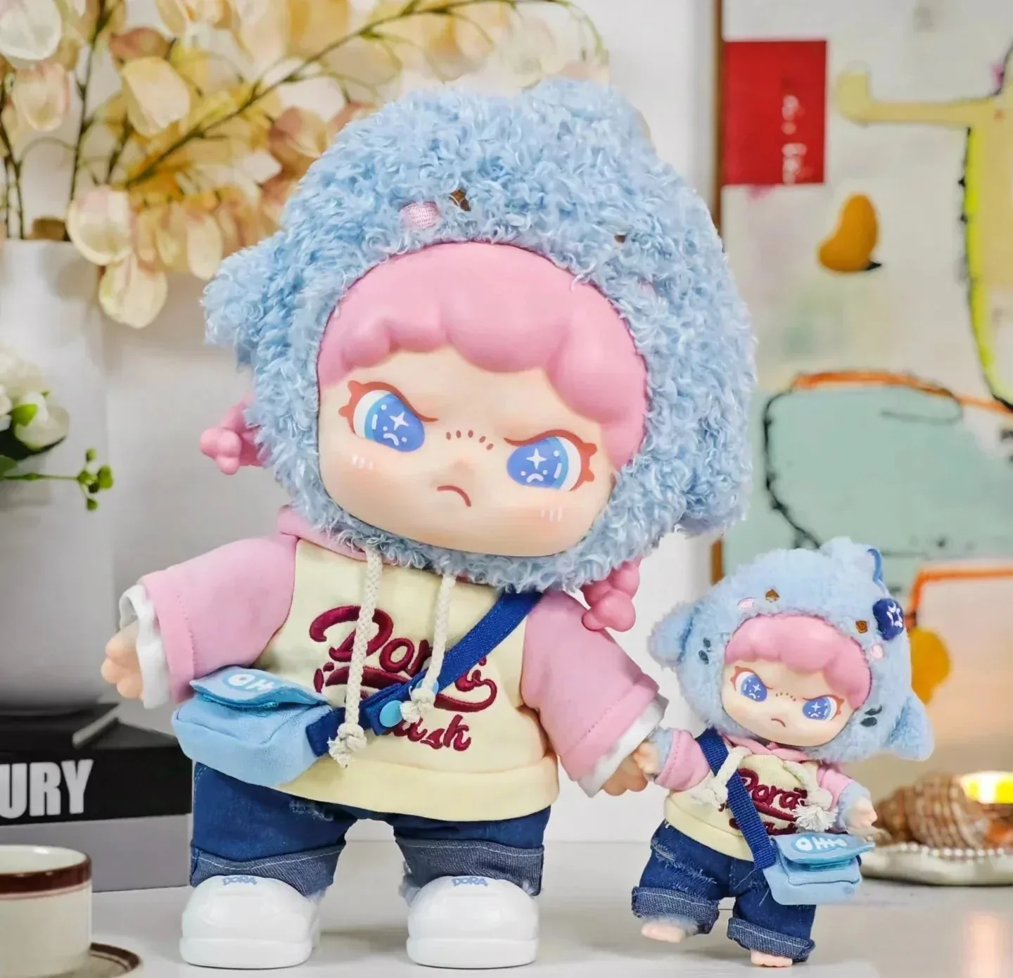 Dora Sharky Lala Girl Vinyl Plush Doll & Pendant - POPBOXSS