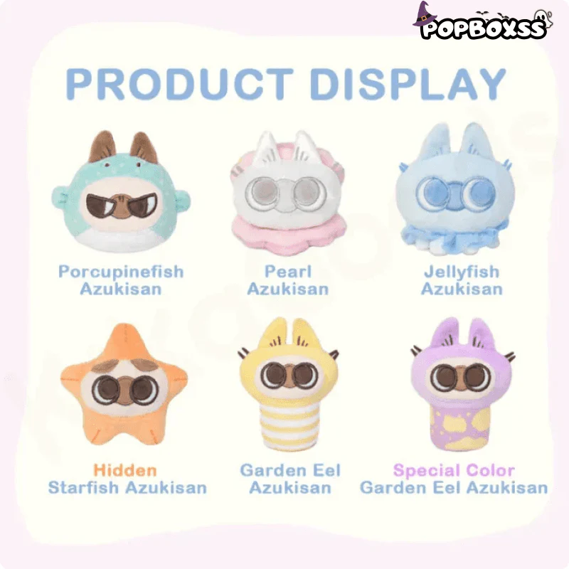 Nobeko Azukisan Oceanic Series Mini Plush Pendant Blind Box - POPBOXSS
