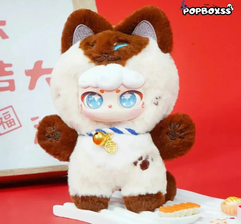 Lucky Meow Series V2 Plush Doll. Blind Box - POPBOXSS