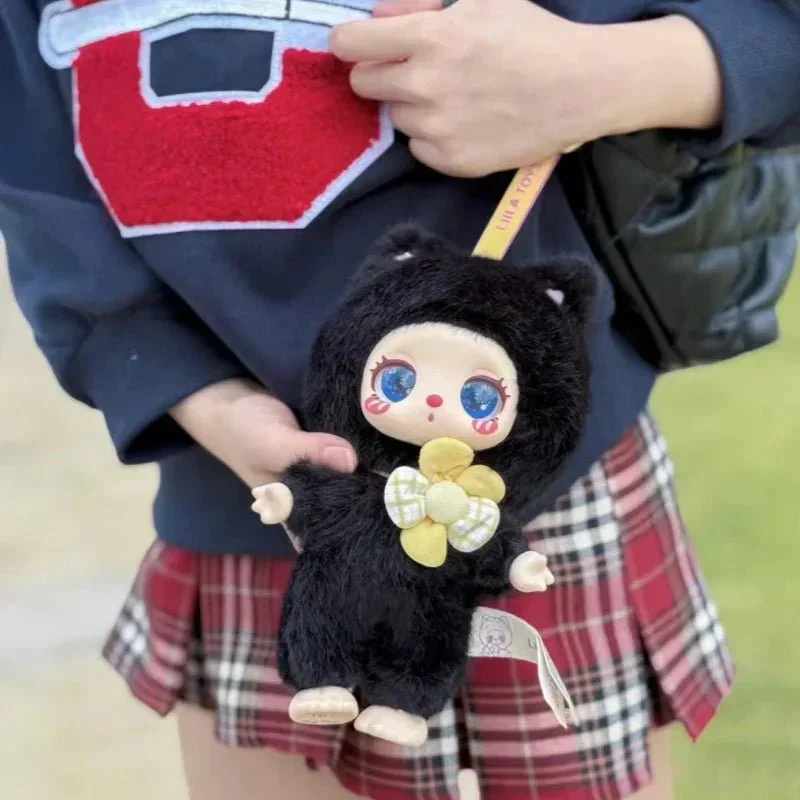 Liila's Lucky Cat Series Midnight Blackcurrant Plush Doll. Limited Edition - POPBOXSS