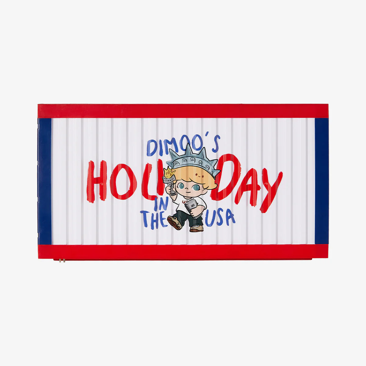 DIMOO'S HOLIDAY IN THE USA SERIES-Luminous Display Container - POPBOXSS