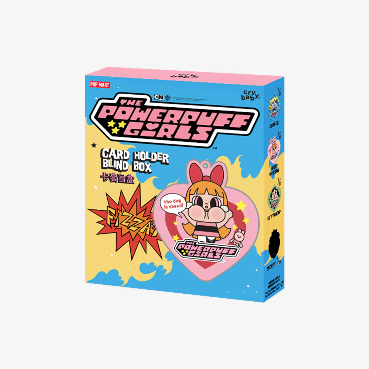 CRYBABY× Powerpuff Girls Series-Card Holder Blind Box - POPBOXSS