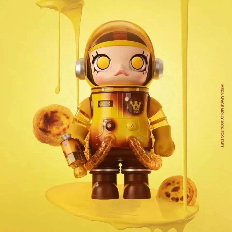 POP MART MEGA SPACE MOLLY 400% EggTart Macao Limitted - POPBOXSS