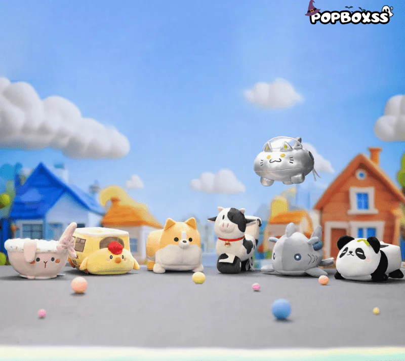 GONG Original Roaming Series Plush Toy Car Round2 Blind Box - POPBOXSS