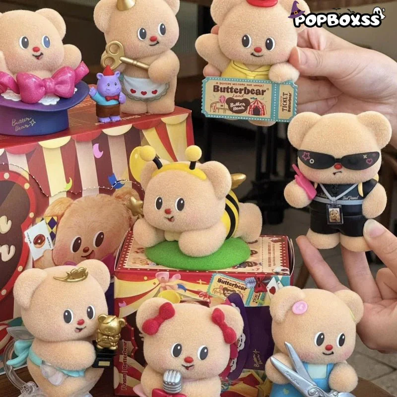 Butterbear Adorable Influencer Series Figures, Blind Box - POPBOXSS