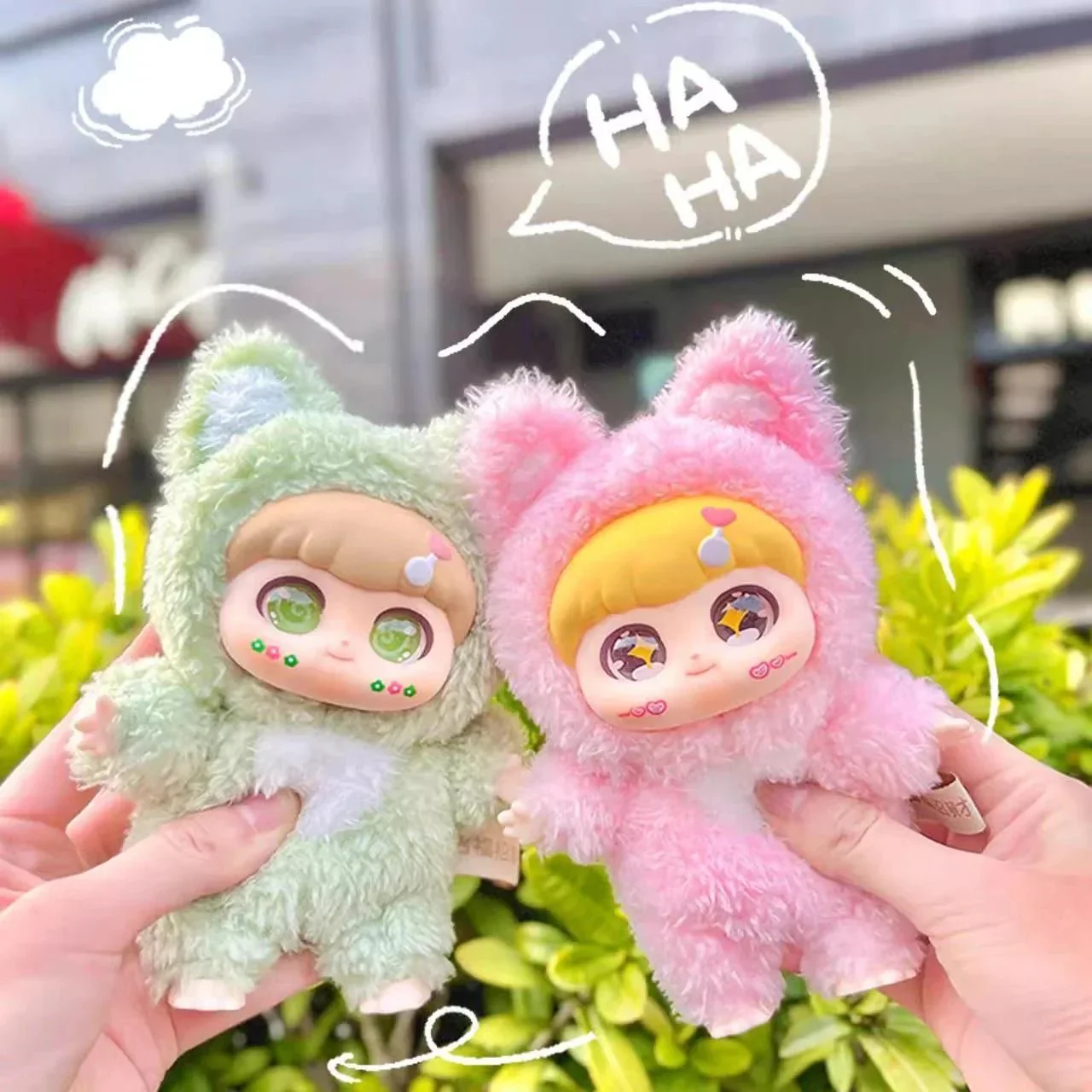 FuFu Zhao Cai Fox Series Plush Dolls. Blind Box - POPBOXSS