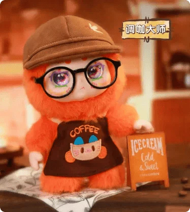 KIMMON·Let's Cafe Series Plush Pendant Blind Box - POPBOXSS