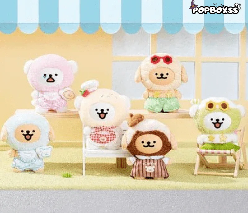 Maltese Colorful Daily Life Series Plush Pendant Dolls. Blind Box - POPBOXSS