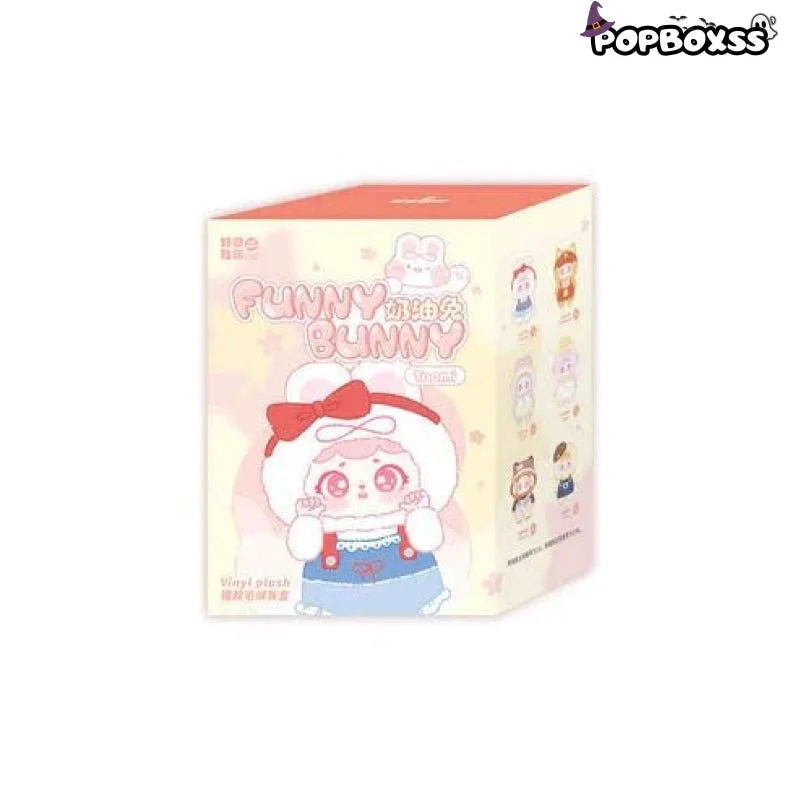 FUNNY BUNNY-Toomi Cute Party Series Vinyl Plush Dolls. Blind Box - POPBOXSS