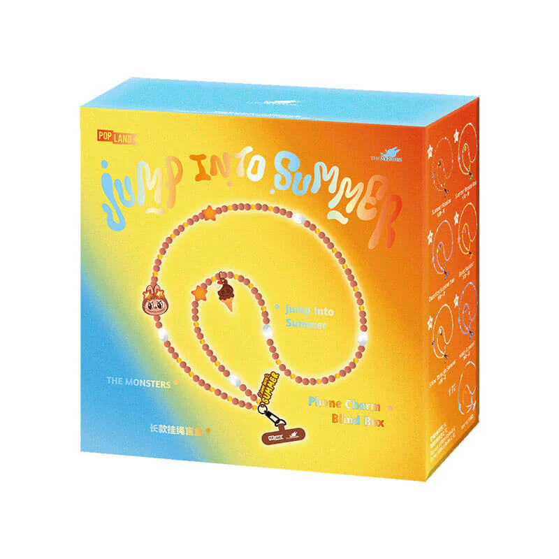 the monster LABUBU Jump Into Summer Series Charm Blind Box - POPBOXSS