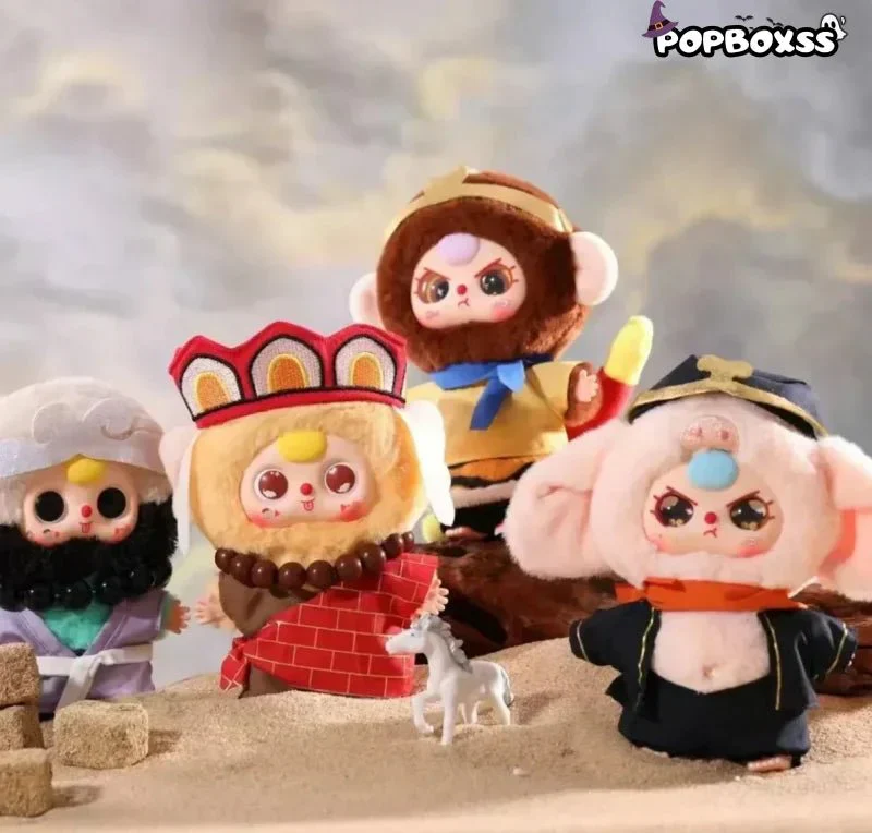 Baby Three Havoc in Heaven Series Plush Dolls. Blind Box - POPBOXSS