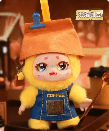KIMMON·Let's Cafe Series Plush Pendant Blind Box - POPBOXSS