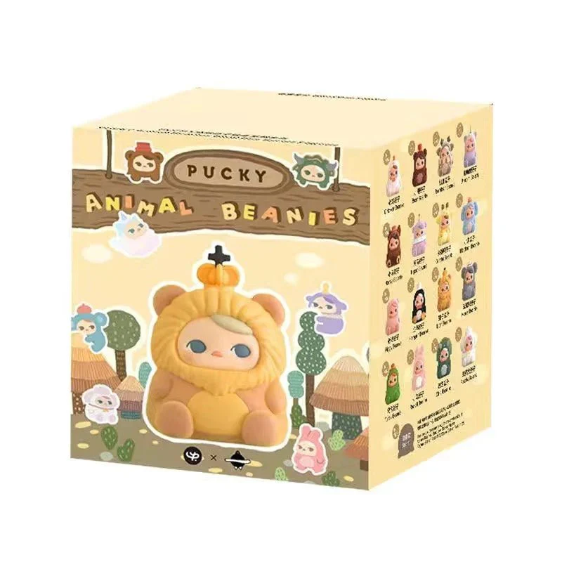 PUCKY Animal Beanies Series Mini Figures Blind Box - POPBOXSS