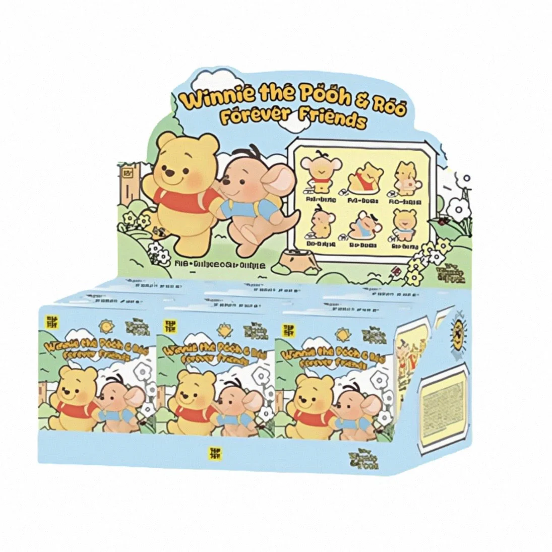 the Pooh & Roo Forever Friends Series Plush Dolls, Blind Box - POPBOXSS