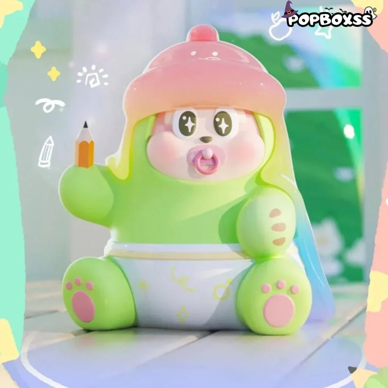 THE SLLO Dinosaur Series PVC Figures. Fuzzy Blind Box - POPBOXSS