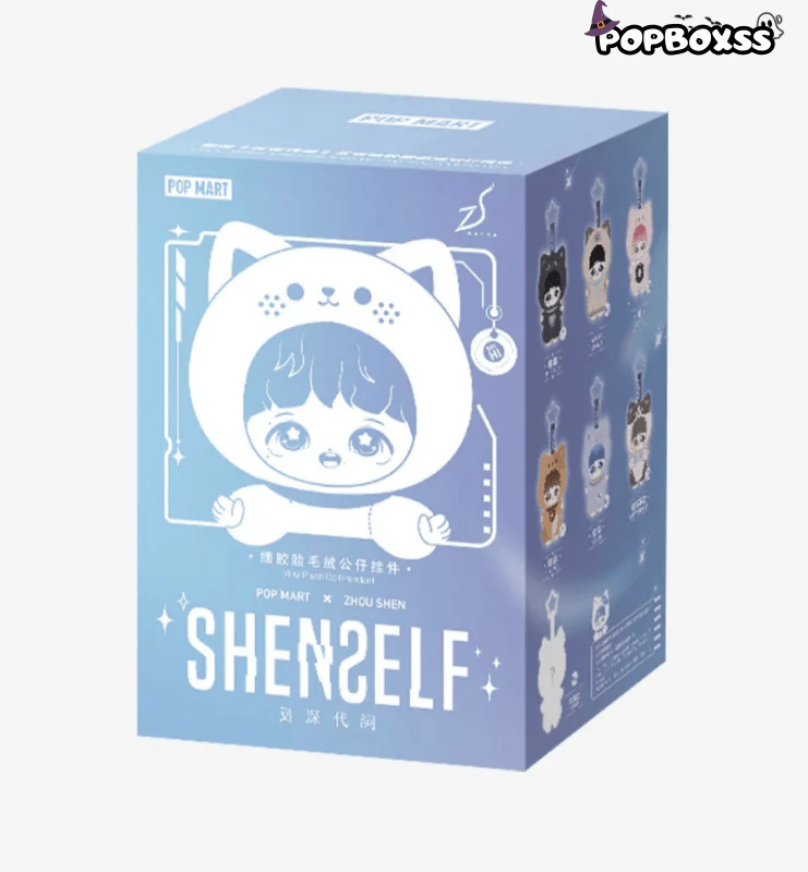 ZHOU SHEN SHENSELF Series Vinyl Plush Doll Pendant, Blind Box - POPBOXSS