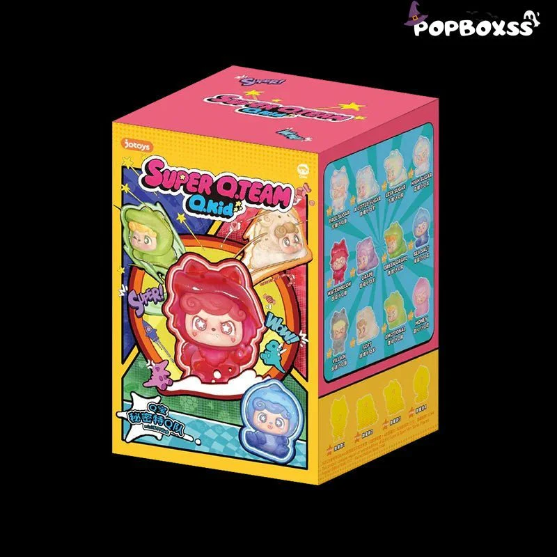 Q.Kid Super Q.Team Mini Series Figures. Blind Box - POPBOXSS