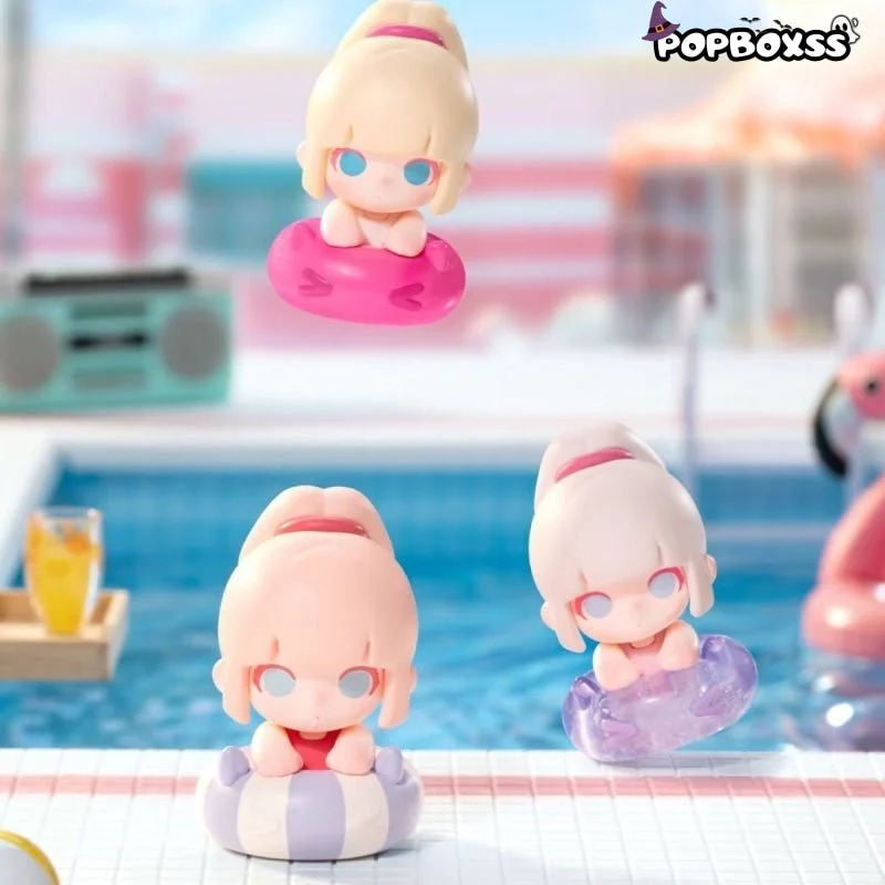 TNTSPACE Pool Party Series Mini Beans Figures, Blind Bag - POPBOXSS